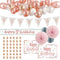 13th Birthday Rose Gold Glitz Decoration Pack