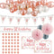 50th Birthday Rose Gold Glitz Decoration Pack