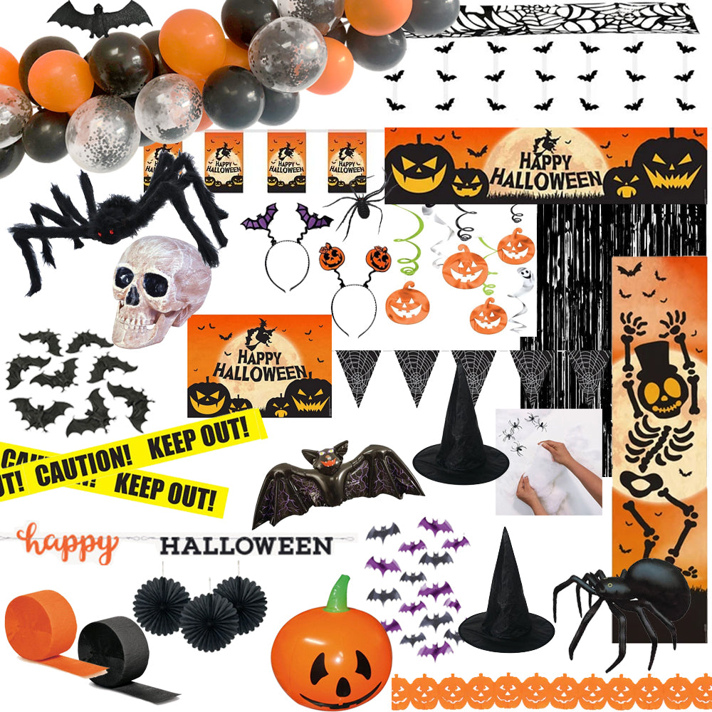 Large Halloween Decoration Party Pack