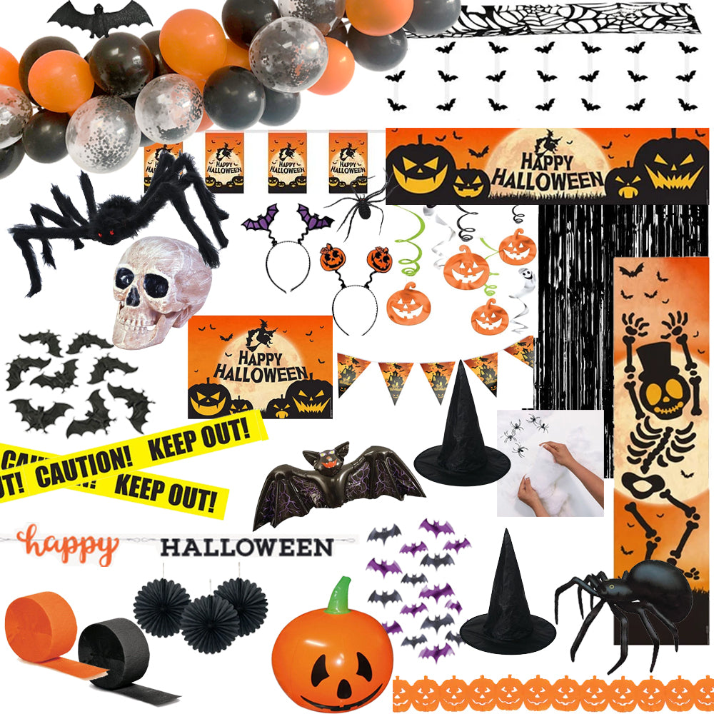 Large Halloween Decoration Party Pack