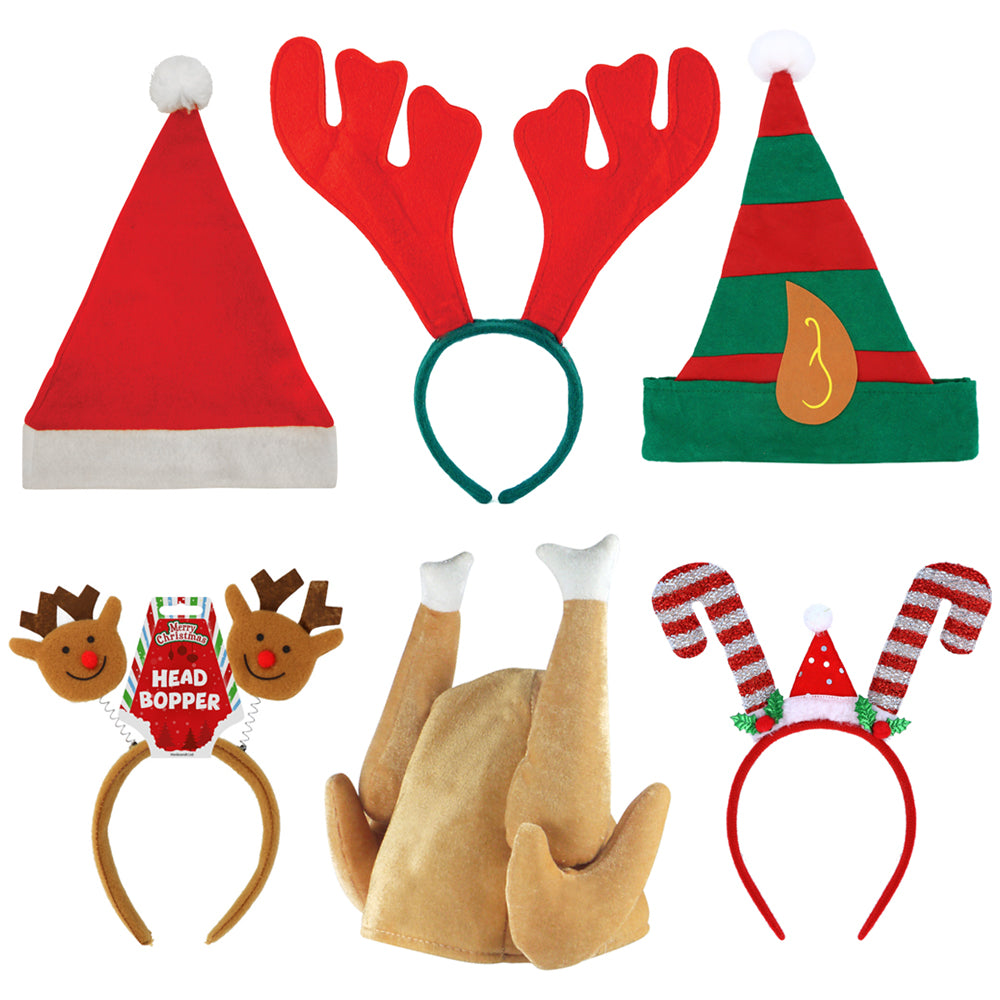 Christmas Hat Pack For 6 People