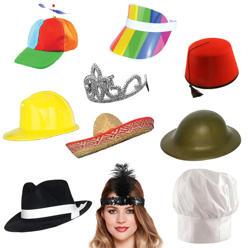 Novelty Hats - Pack of 10