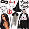 Halloween Fancy Dress & Photo Booth Accessories Pack