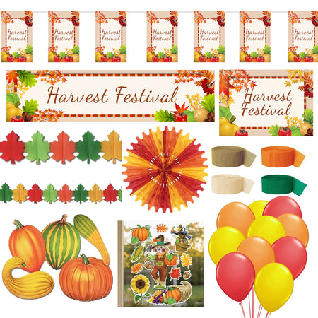 Harvest Festival Decoration Party Pack