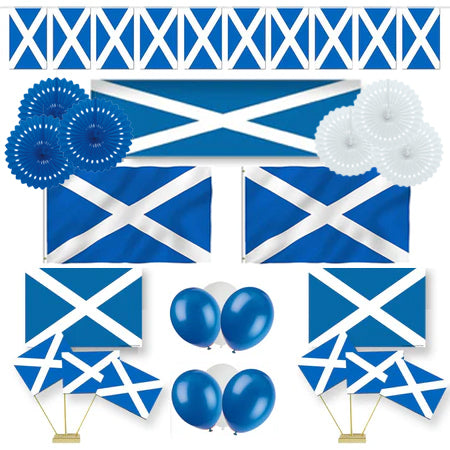 Scotland Flag Decoration Pack