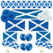 Scotland Flag Decoration Pack