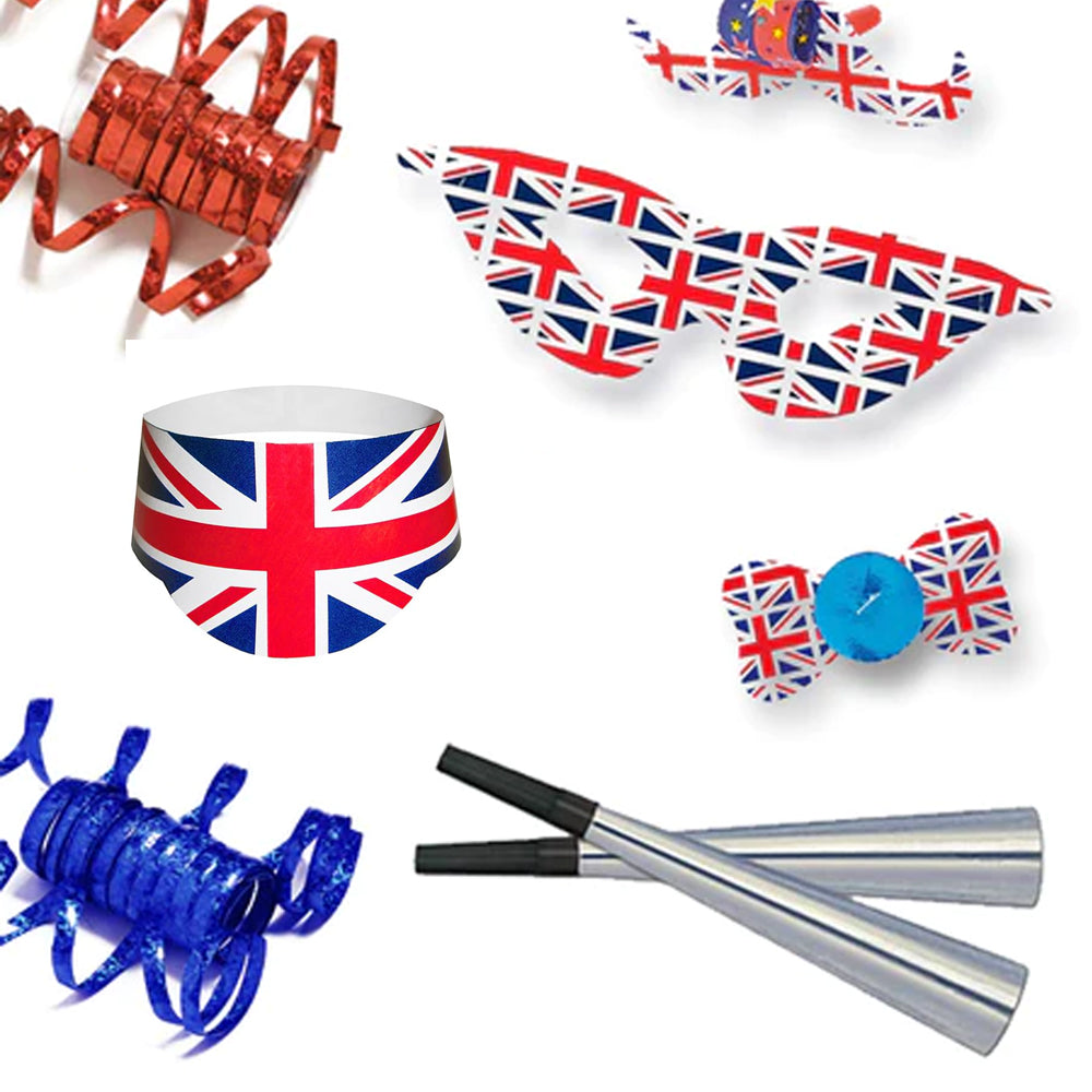 Union Jack Novelty Pack - 40 Pieces