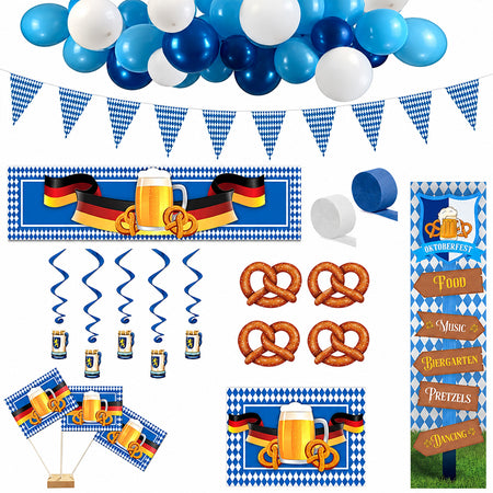 Oktoberfest Party Decorations and Fancy Dress Pack