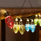 Retro Light Bulb Disco Ball Effect LED Lights - 1.65m