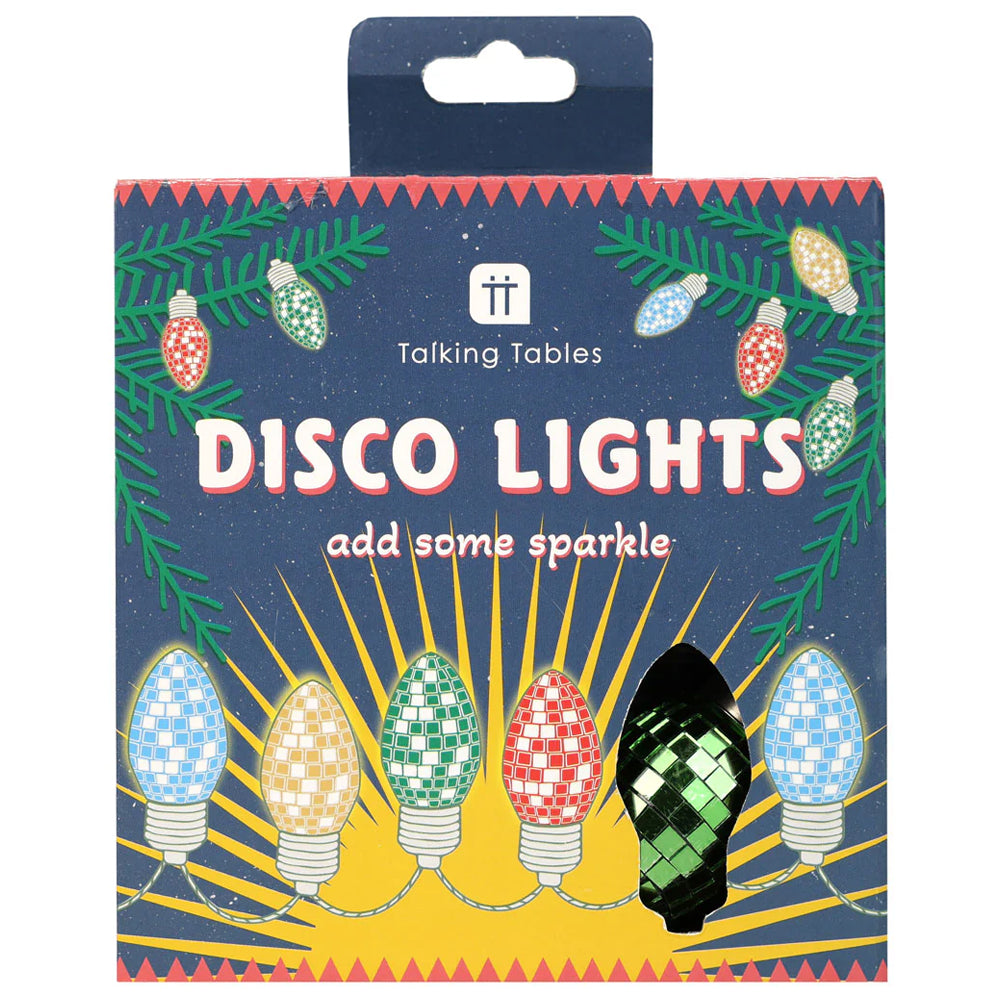 Retro Light Bulb Disco Ball Effect LED Lights - 1.65m