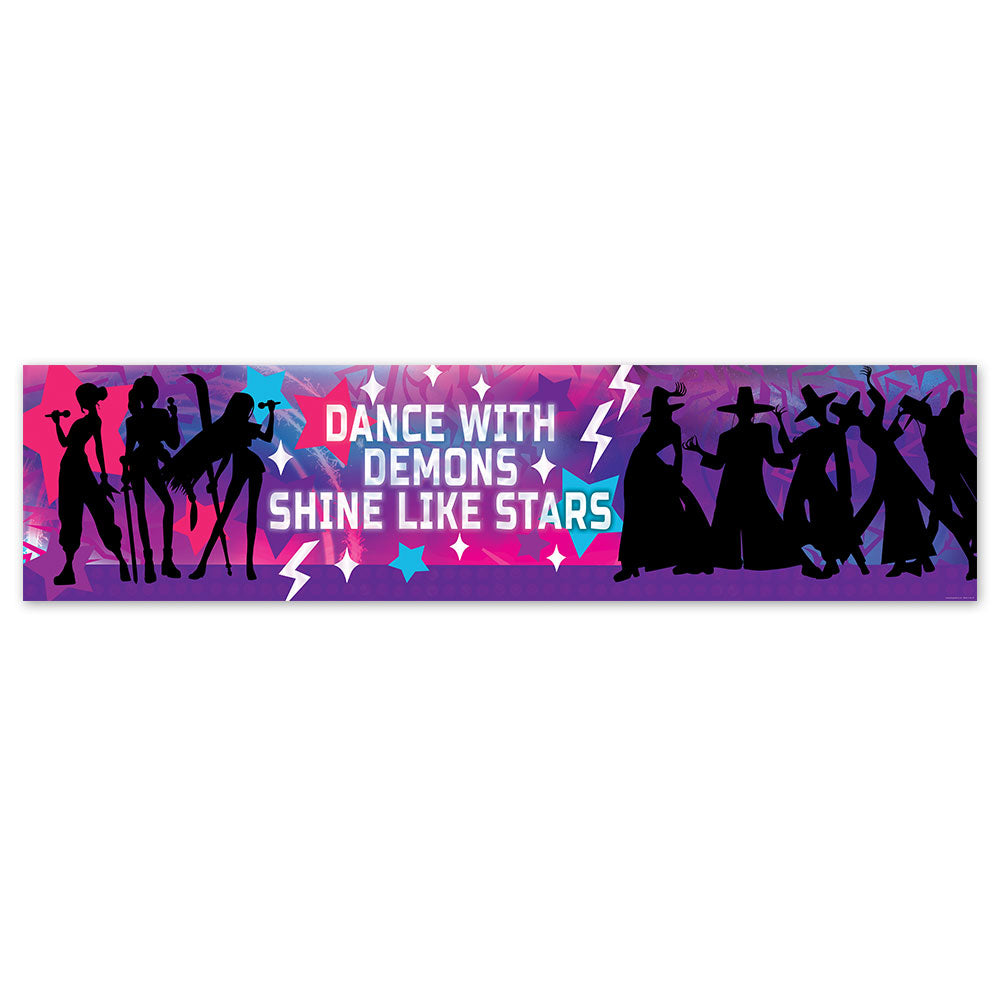Pop Hunters Girls and Demons Quote Banner - 120cm x 30cm