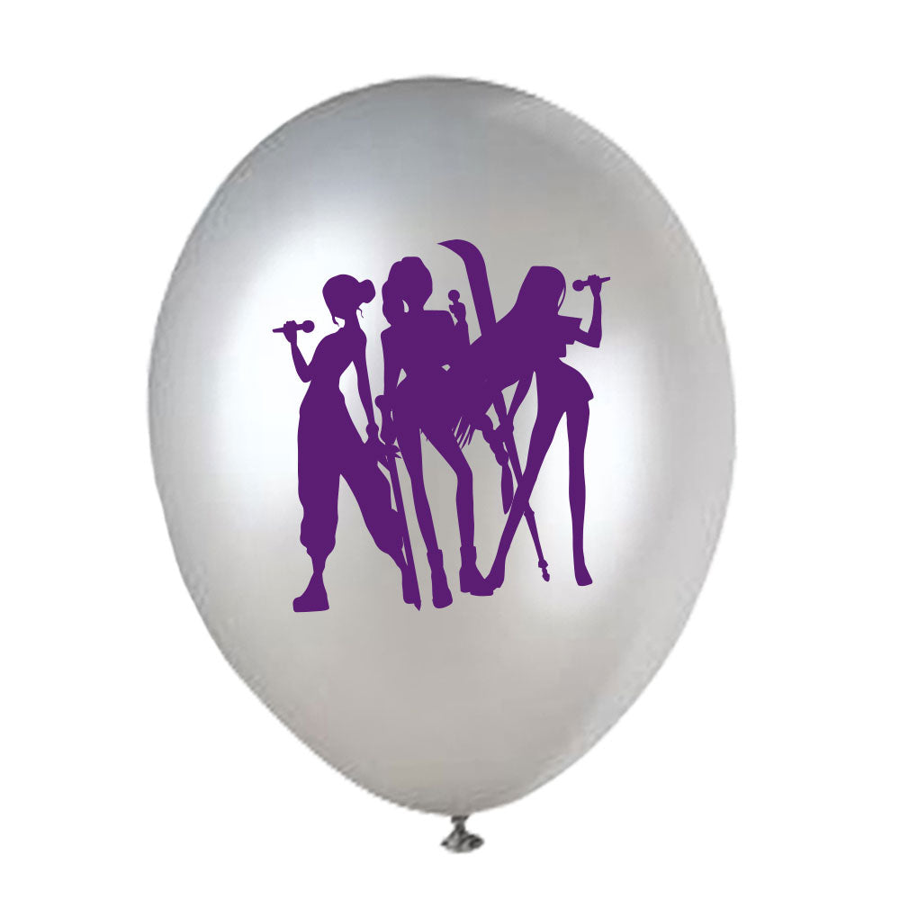 Pop Hunters Girl Group Latex Balloons - 11" - Pack of 10