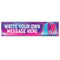 Pop Hunters Personalised Banner - 120cm x 30cm