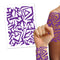Pop Hunters Purple Markings Tattoos - A5 Sheet