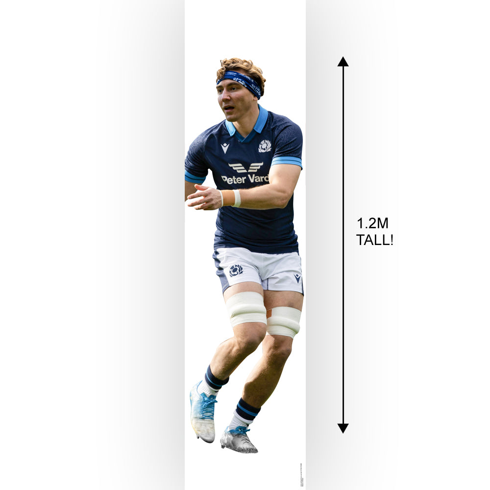 Jamie Ritchie Scotland Rugby Paper Wall & Door Banner Decoration - 1.2m