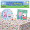 Peppa Pig Tableware Pack for 8 with FREE Banner!