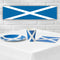 Scotland Flag Scottish St. Andrew's Tableware Pack for 6 with FREE Banner!