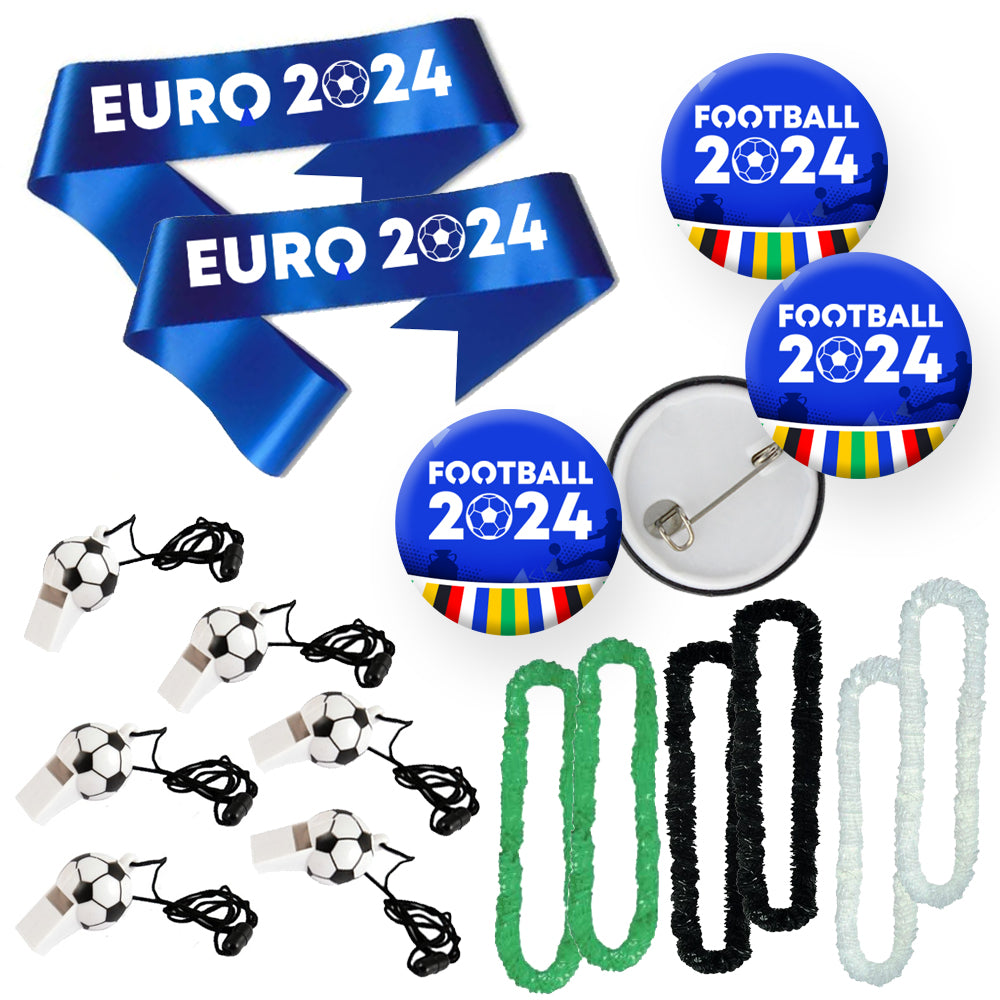 Euro 2024 Football Fancy Dress and Novelty Pack