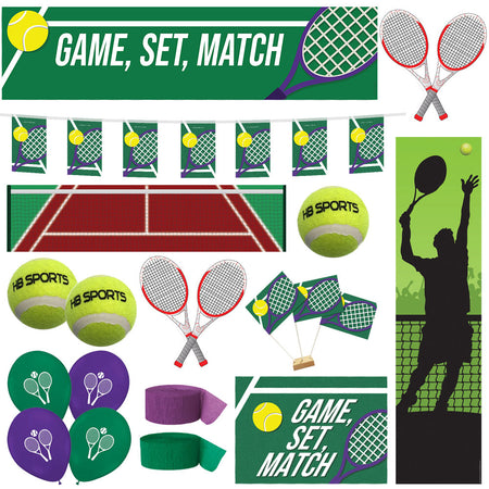 Tennis Decoration Party Pack