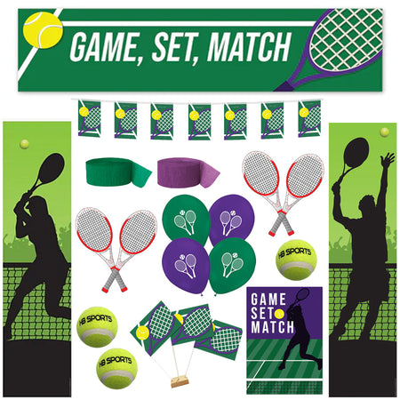 Tennis Decoration Party Pack