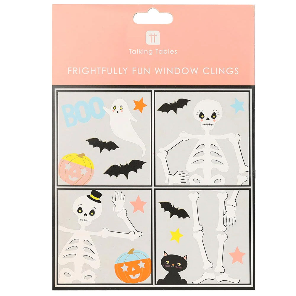 Halloween Window Stickers - 6 Sheets
