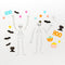 Halloween Window Stickers - 6 Sheets