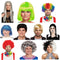 Novelty Wigs - Pack Of 10