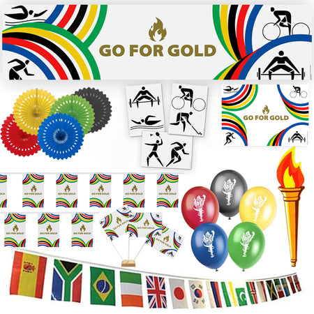 Summer World Games Athletics Decoration Party Pack