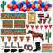 Large Wild West Decorations and Fancy Dress Party Pack