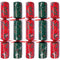 100 x Christmas Crackers Eco-Friendly Festive Berries - Bulk Pack