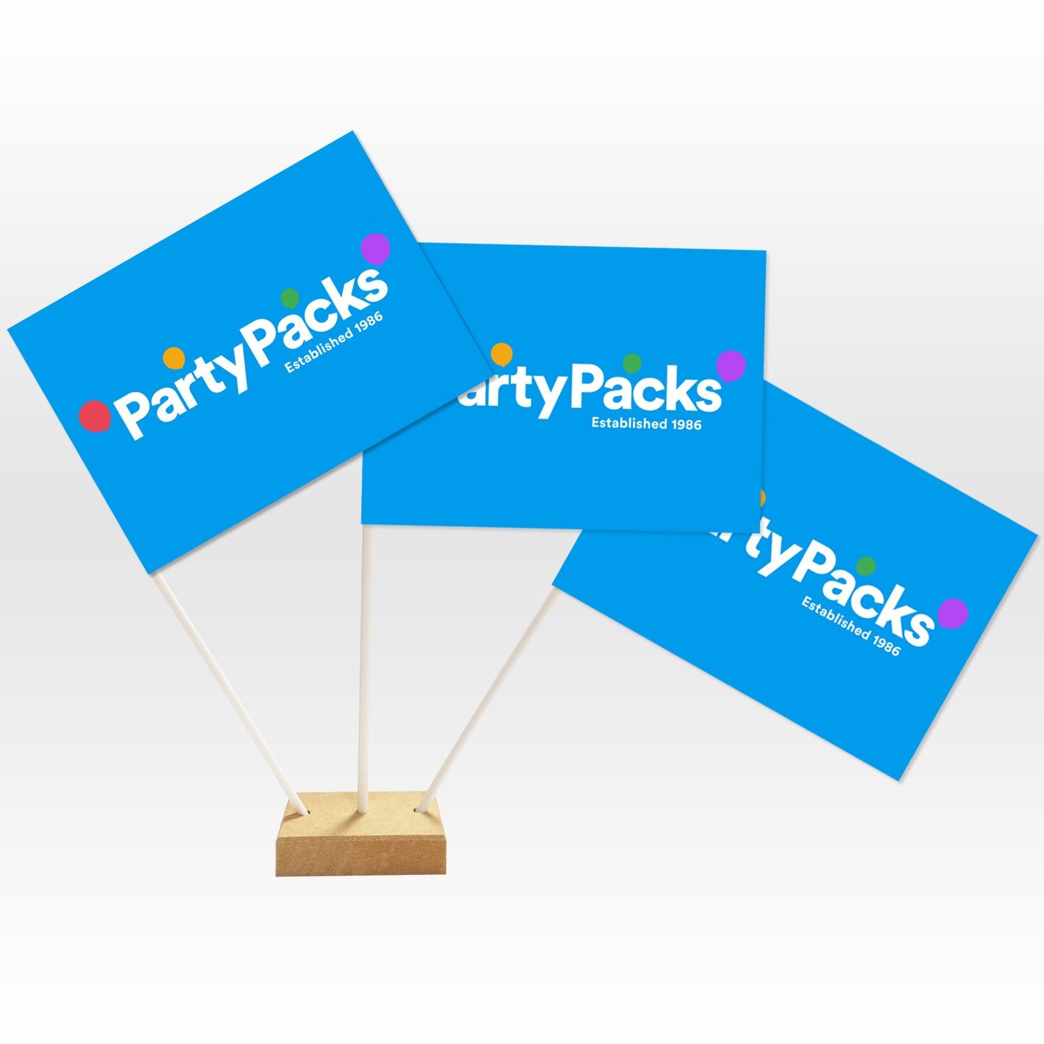 Table Flugs Pack of 50 Custom Printed Table Flags 6