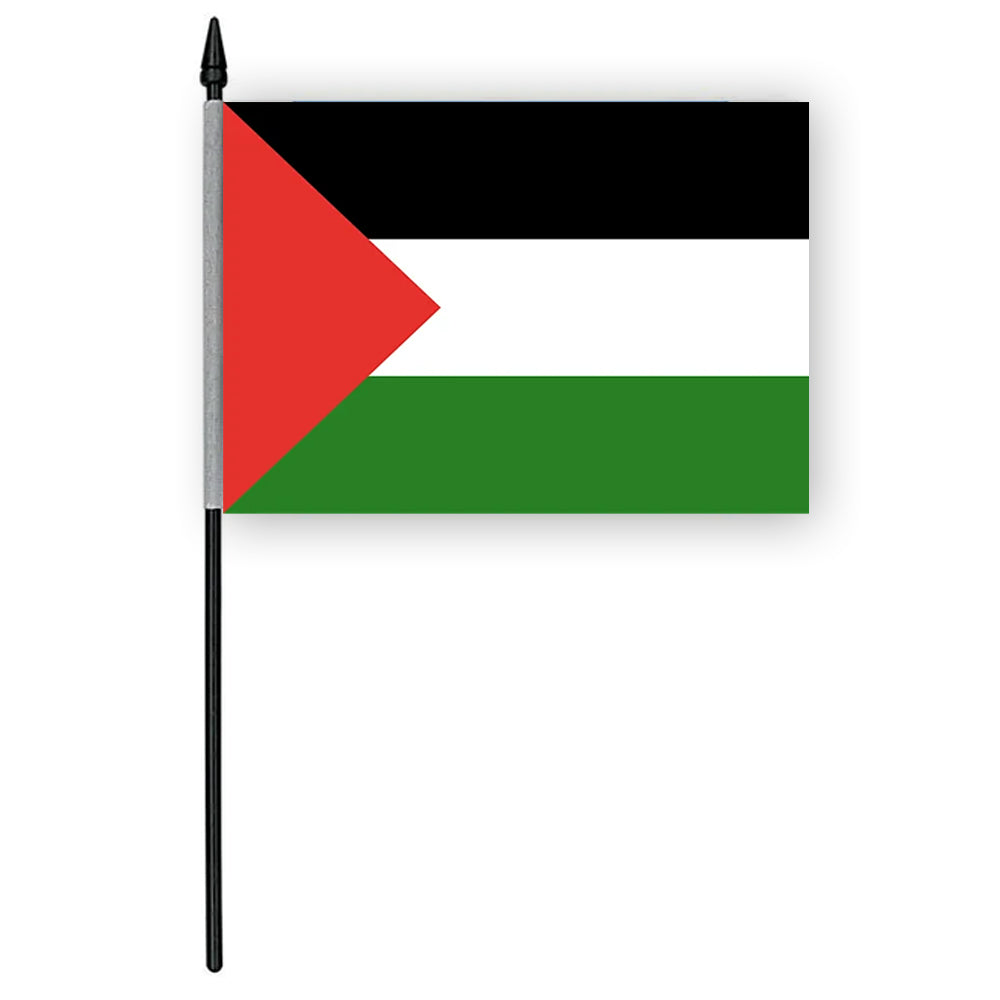 Palestine Fabric Table Flag - 4" x 6" - Each