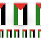 Palestine Palestinian Paper Flag Bunting - 2.4m