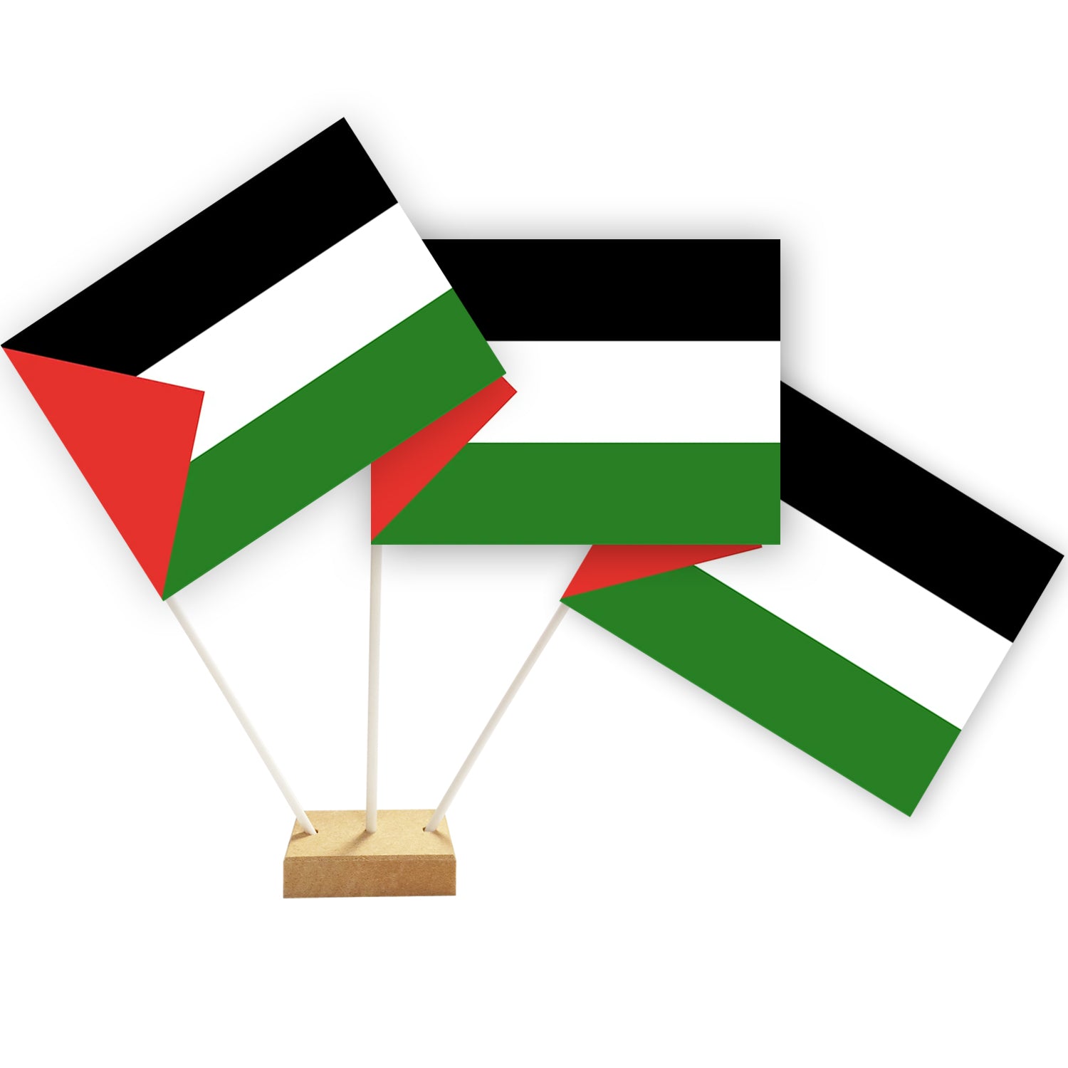 Palestine Palestinian Paper Table Flags Decoration - 15cm on 30cm - Each