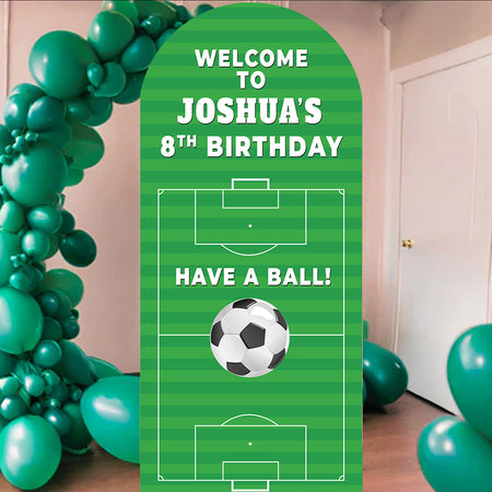Personalised Football Pitch Sailboard Stand-Up - 185cm