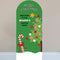 Personalised Mean Green Christmas Sailboard Stand-Up - 185cm