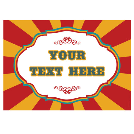 Fundraising Event Personalised Poster - A3