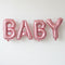 Pink 'Baby' Balloon Letter Banner Kit - 14