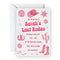 Personalised Pink Cowgirl Invitations - Pack of 16