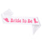 Bride to Be Pink Cowgirl Hen Party Sash - 100mm