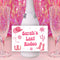 Pink Cowgirl Personalised Wine Labels - Sheet of 4