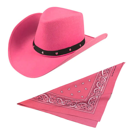 Pink Cowgirl Fancy Dress Kit
