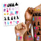 Pop Hunters Icons Tattoos - Sheet of 21 Designs - A5 Sheet