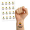 Personalised Tattoos - Rainbow Pride - Pack of 16