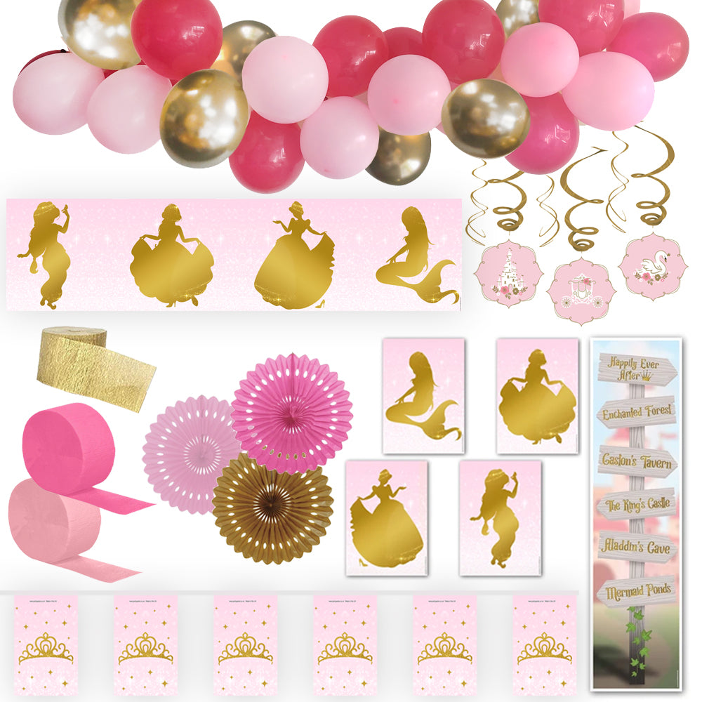 Princess Party Decoration Pack