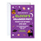 Halloween Cat & Pumpkin Personalised Invites - Pack of 16