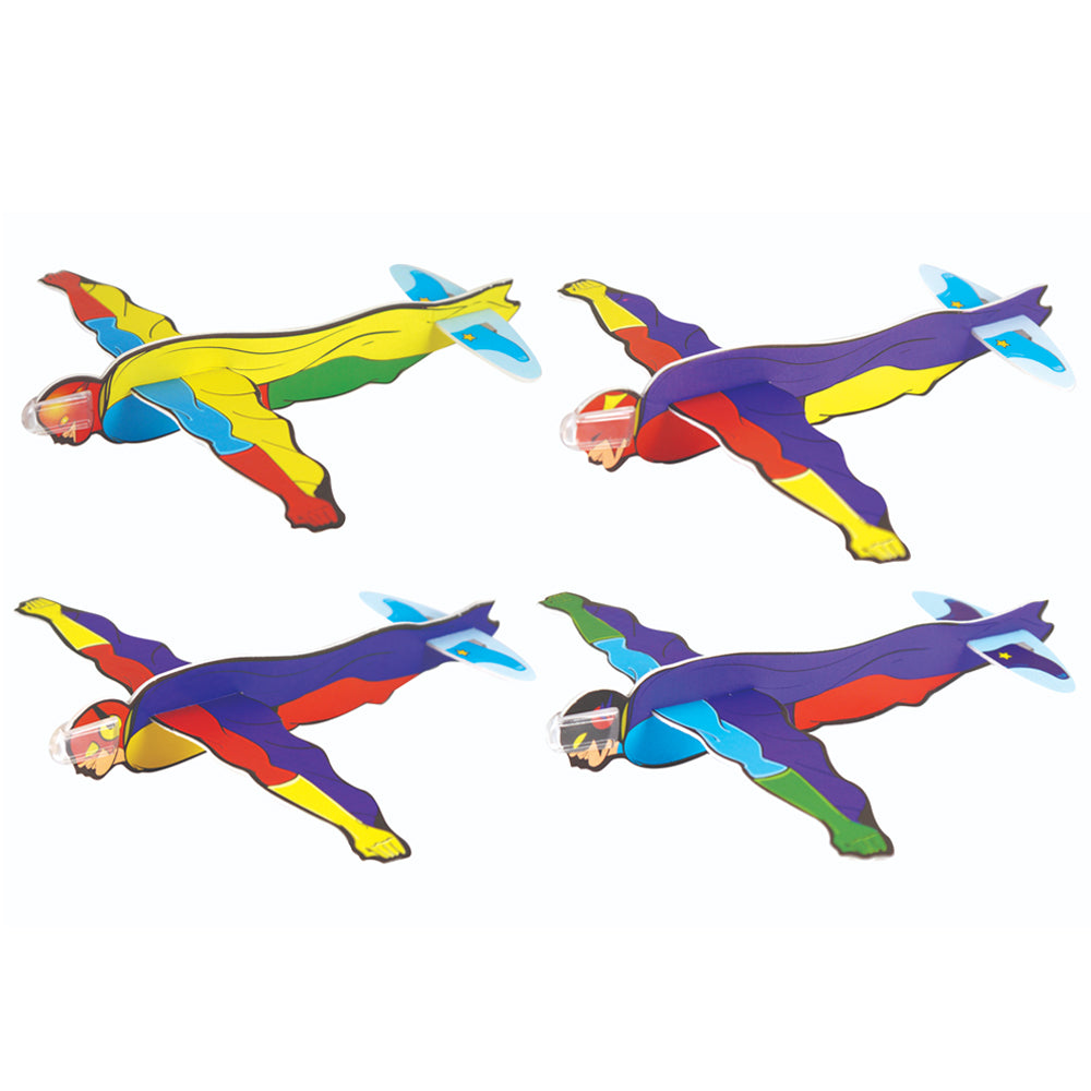 Superhero Gliders - Assorted Designs - Each