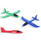 Small Flying Plane Foam Gliders - 23cm - 3 Assorted Colours - Each