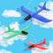 Small Flying Plane Foam Gliders - 23cm - 3 Assorted Colours - Each