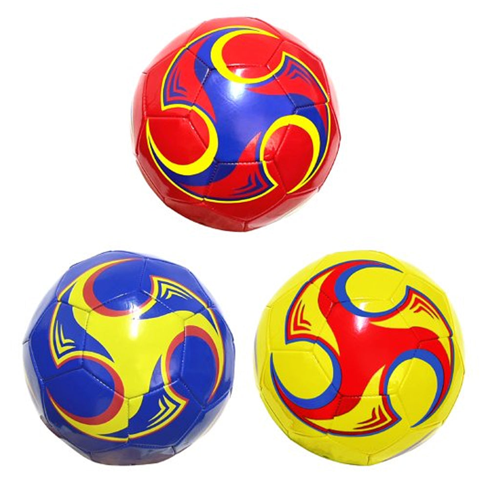Leather Panel Football - 3 Assorted Designs - Each